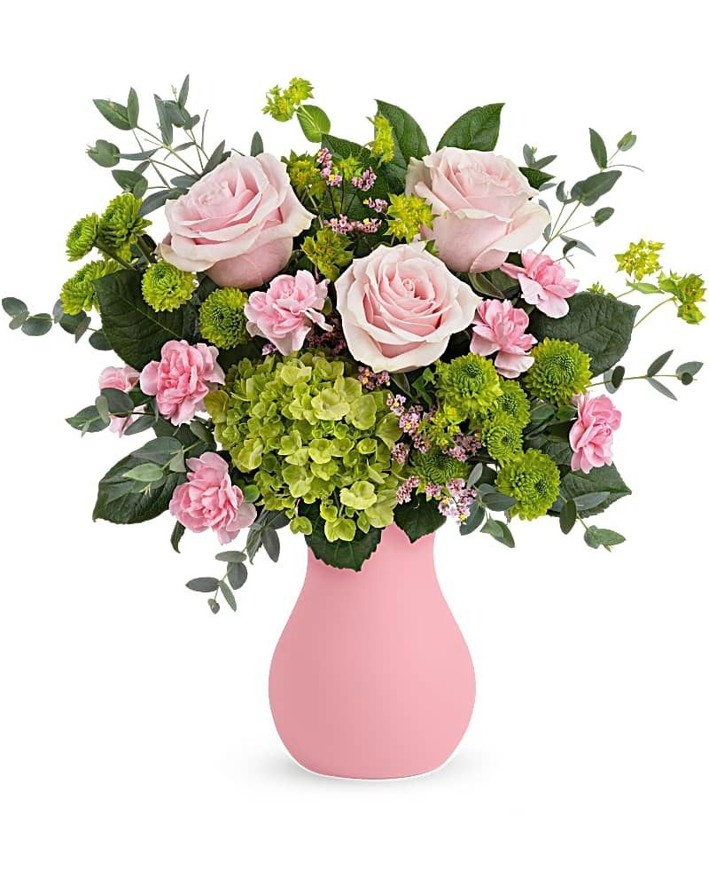 Teleflora's Breezy Pink Bouquet