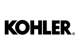 KOHLER logo in bold black letters on a white background