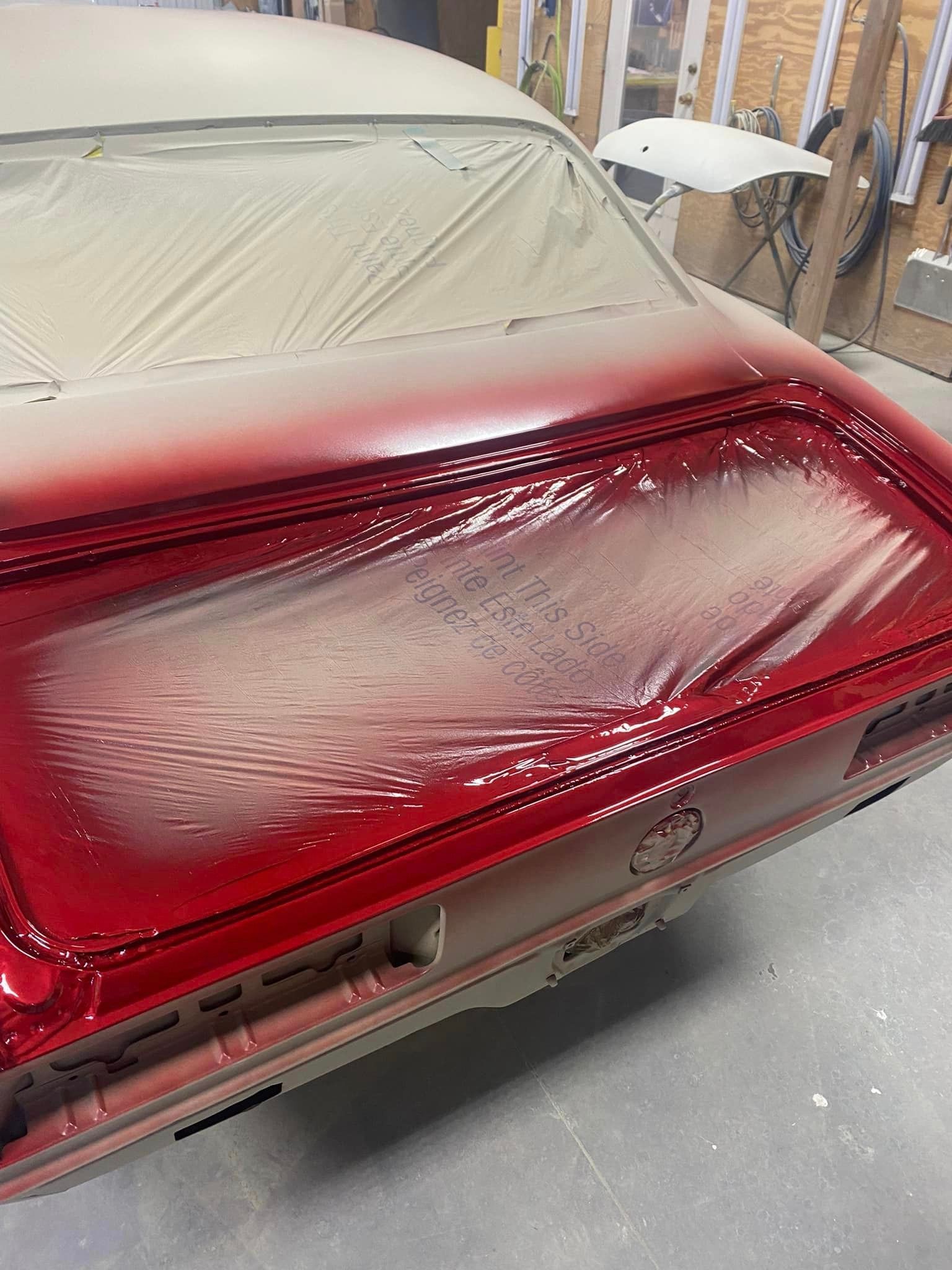 Major chassis body on works