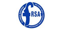 Logo of Florida Roofing and Sheet Metal Contractors Association. Blue emblem with white background.