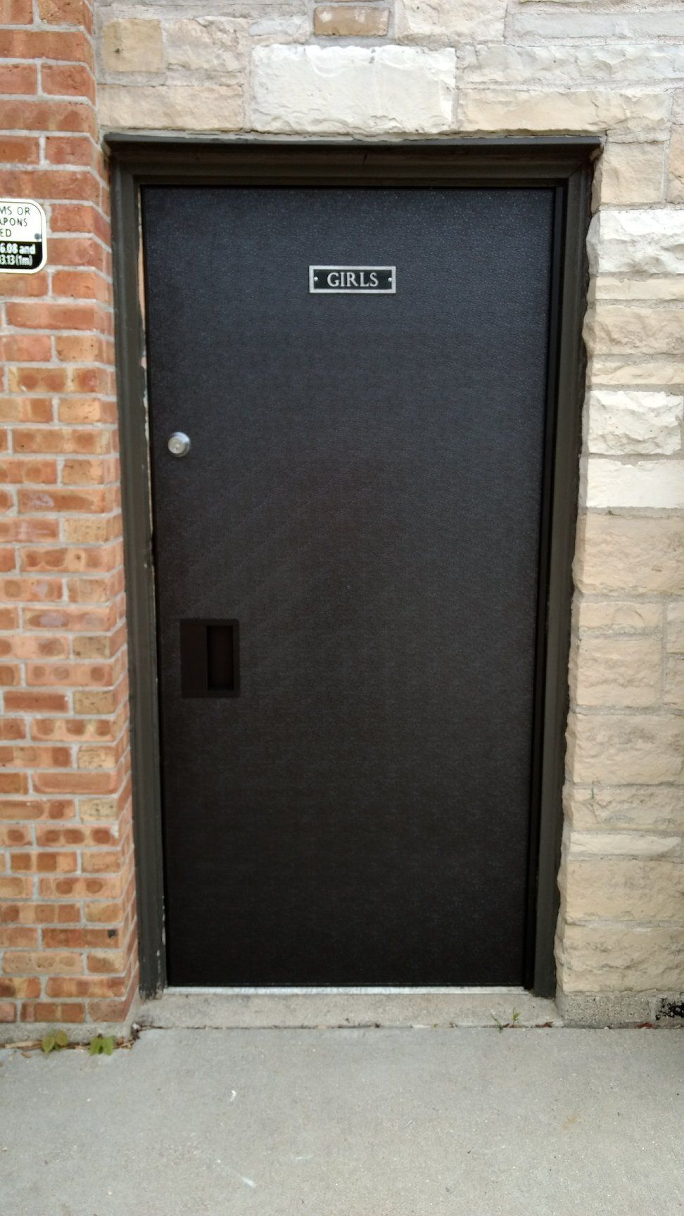 Commercial door