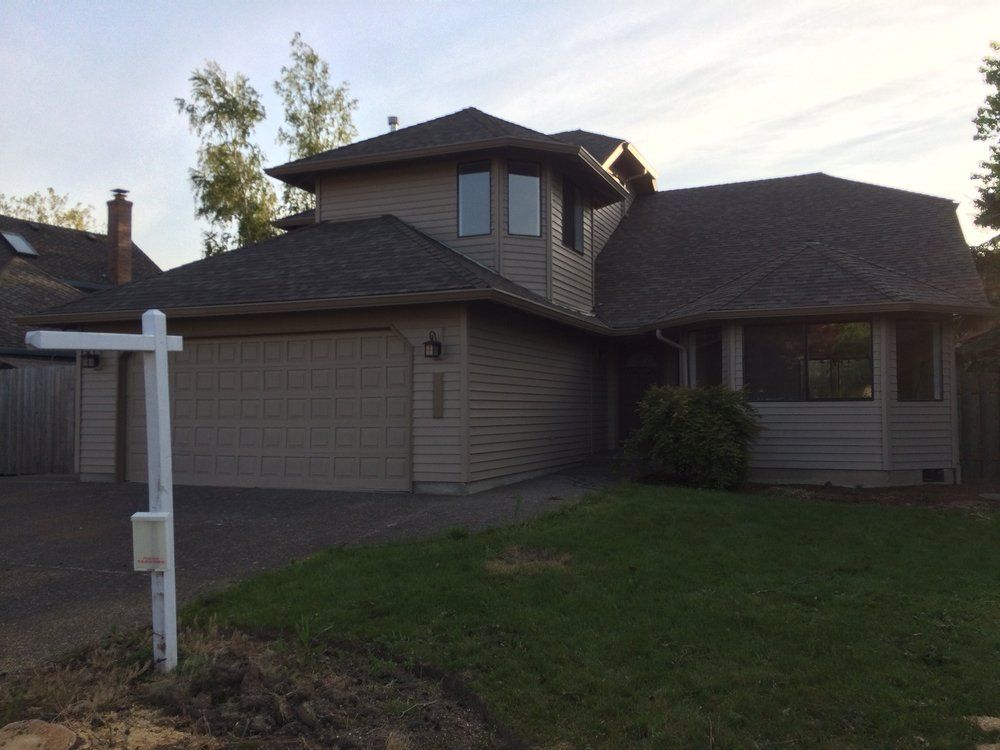 Before and After - Exterior Painting in Beaverton, OR