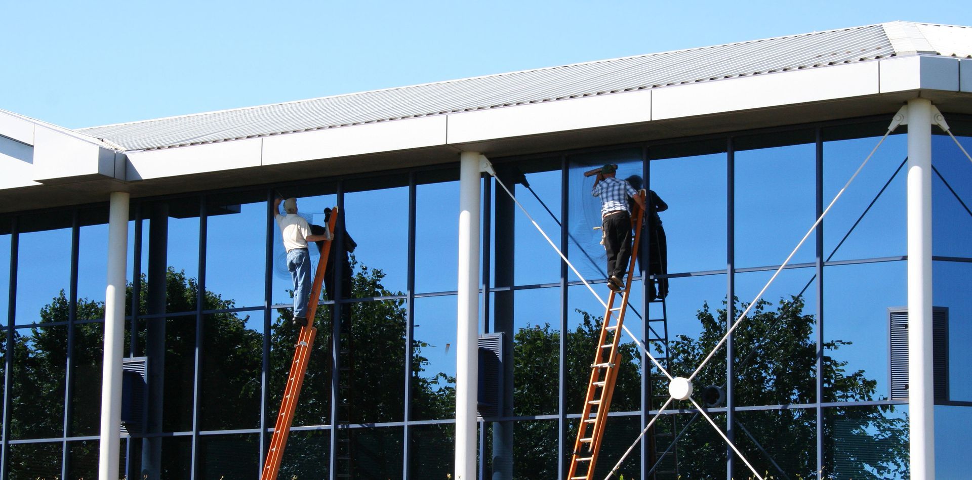 commercial window tinting service