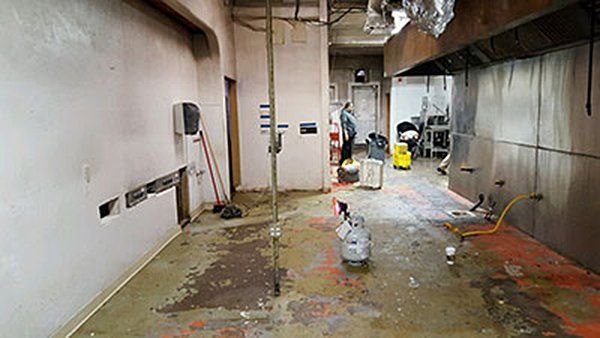 Commercial Paint Service - Before