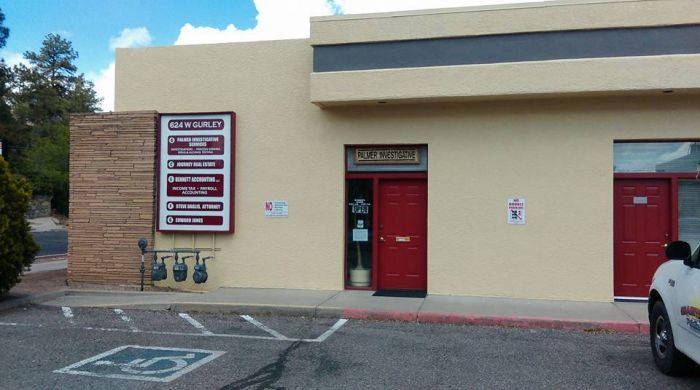 Commercial Exterior Stucco Repaint on Gurley Street In Prescott