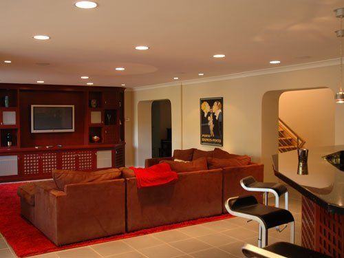 Accent Wall Entertainment Center