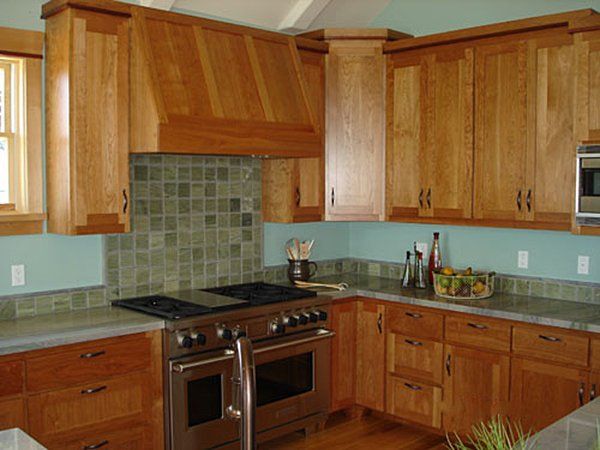 Finished Kitchen Cabinets