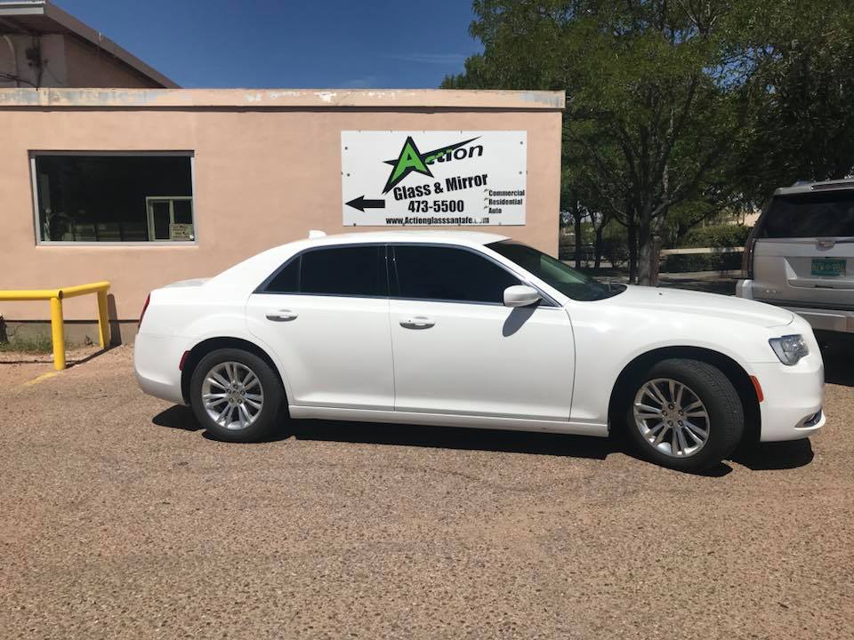 Action Glass & Mirror automotive glass work