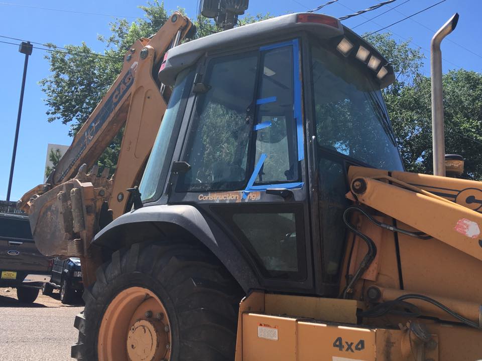 Action Glass & Mirror automotive glass work