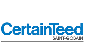 CertainTeed logo in blue text above