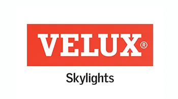 VELUX Skylights logo: White 