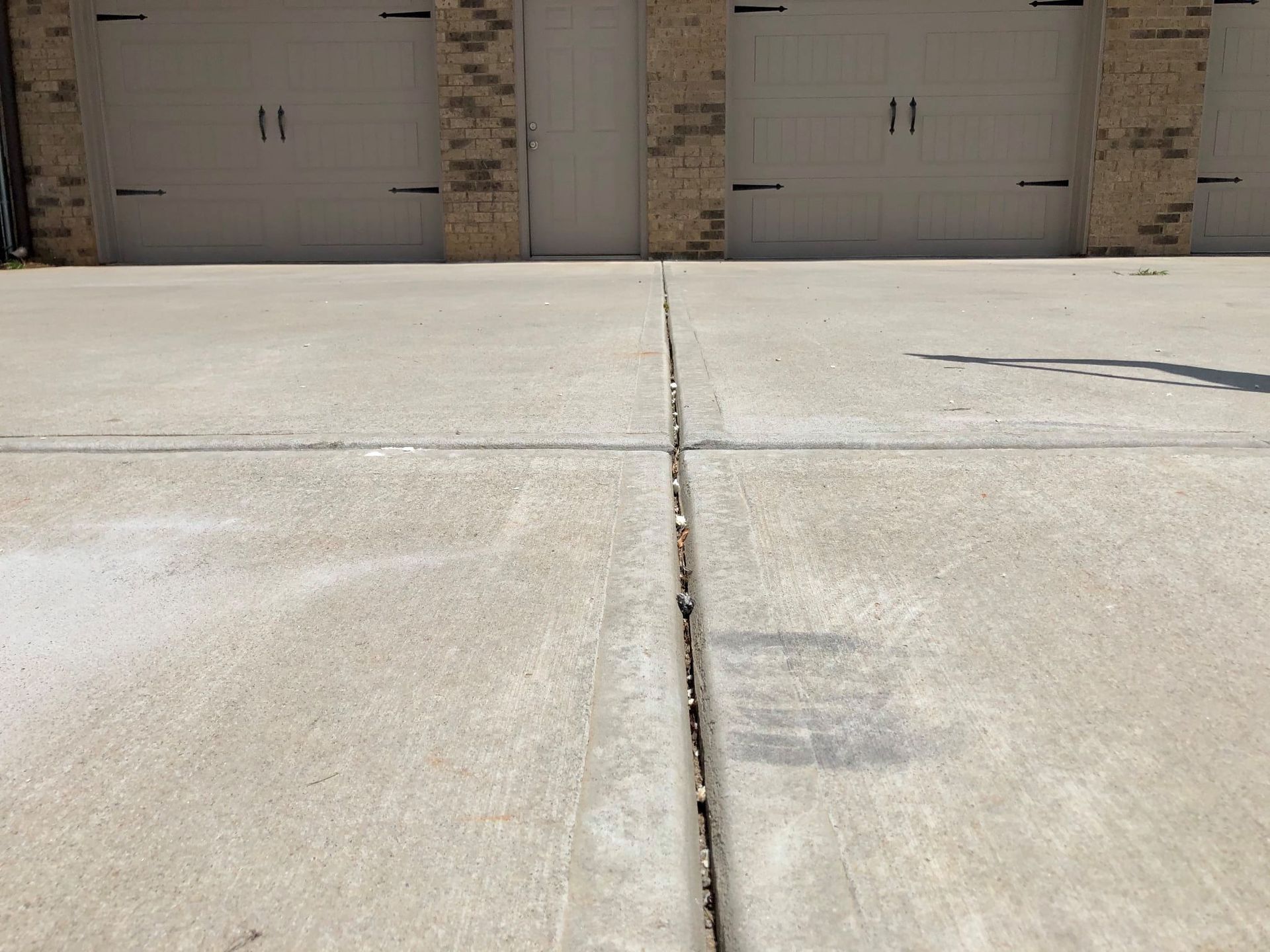 Before concrete lifting