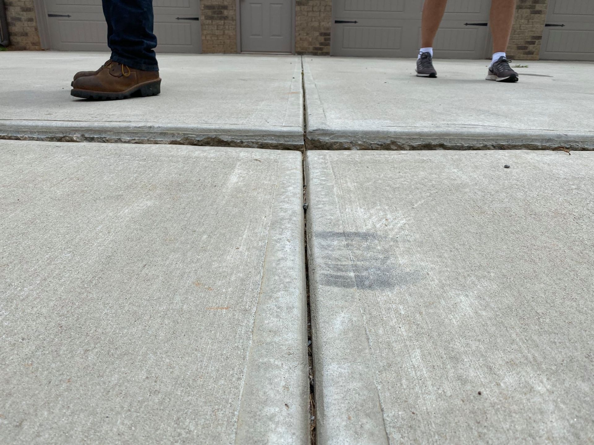 After concrete lifting