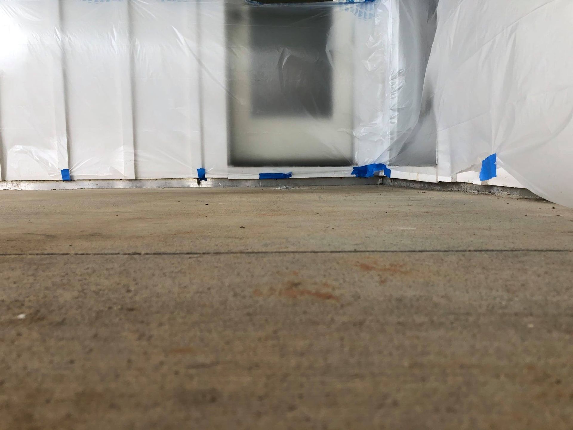 Before concrete lifting