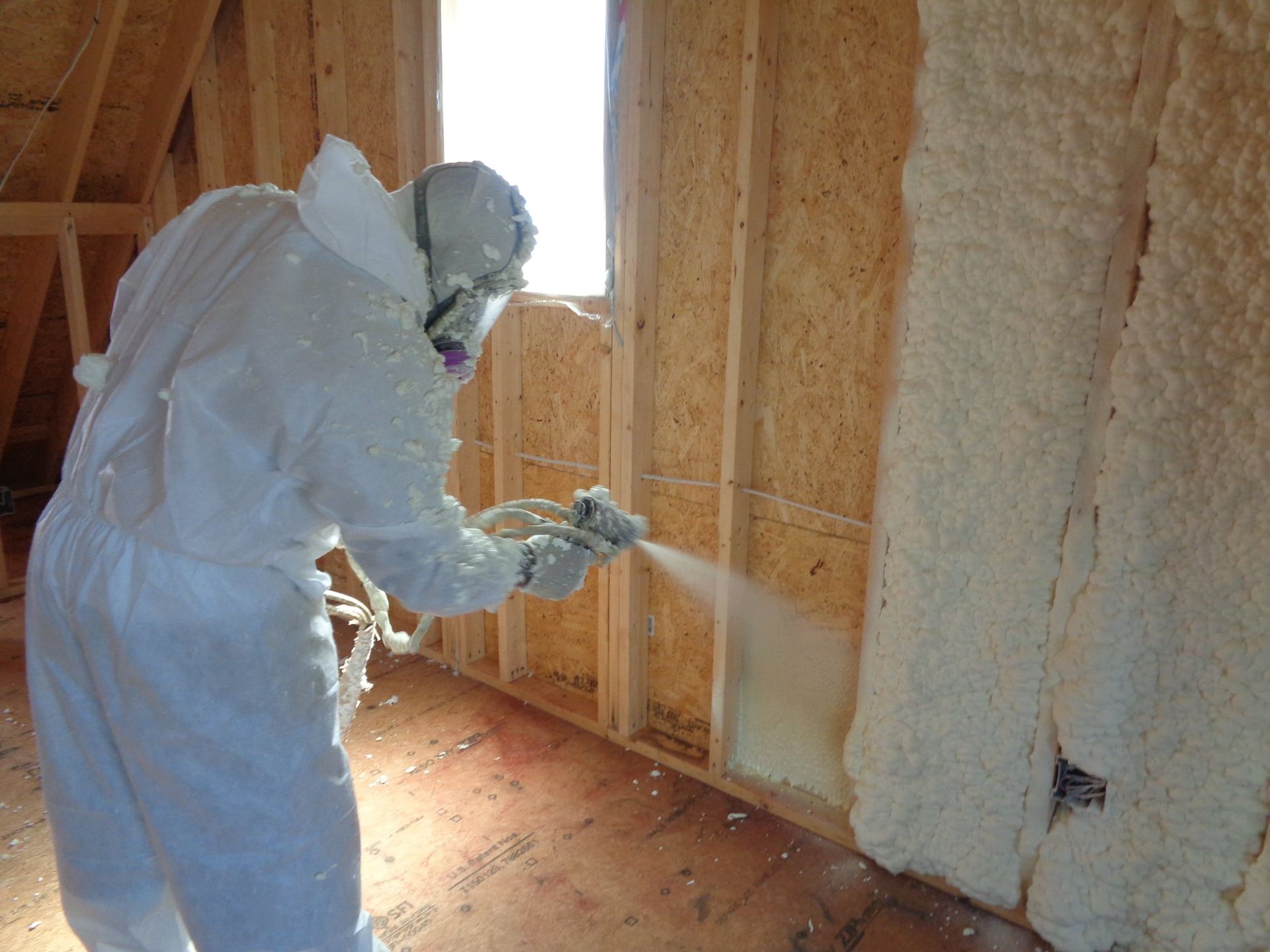 Residential spray foam insulation service