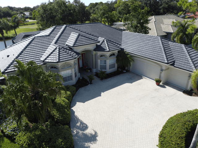 Nokomis Tile Eagle Tapered Slate Dark Charcoal