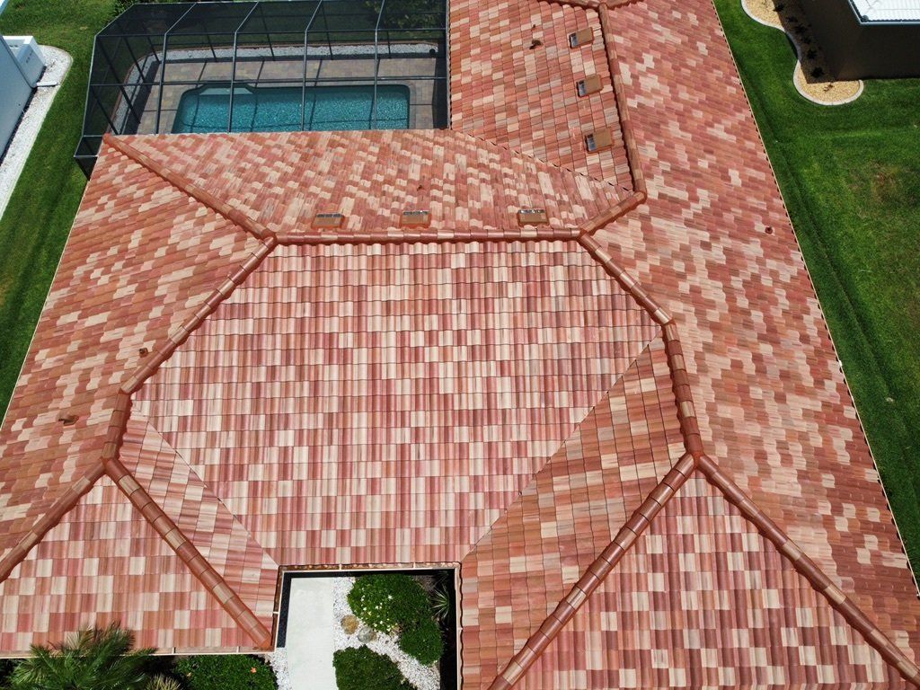 Tile Roofing in Color Navajo Blend