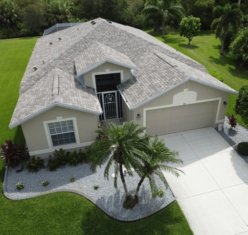 Shingle roofing
