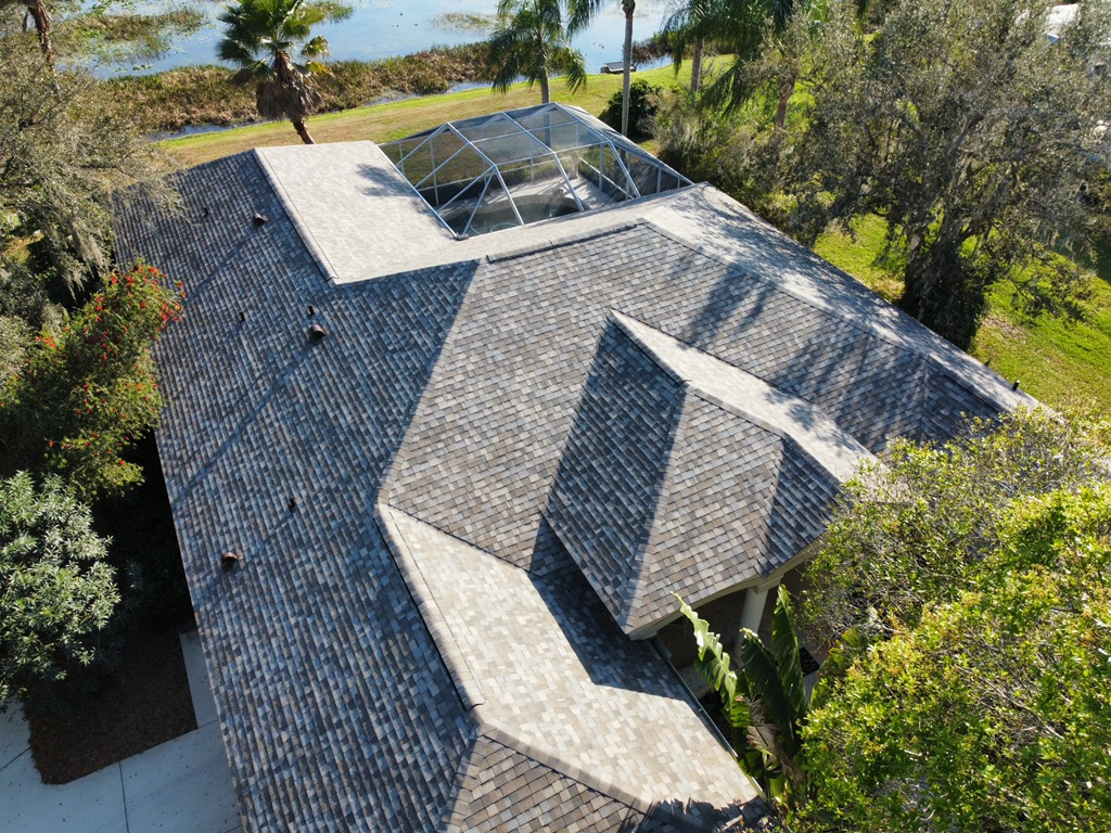 Shingle roofing