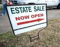 Estate sale now open