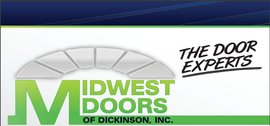 Midwest Doors of Dickinson-Logo
