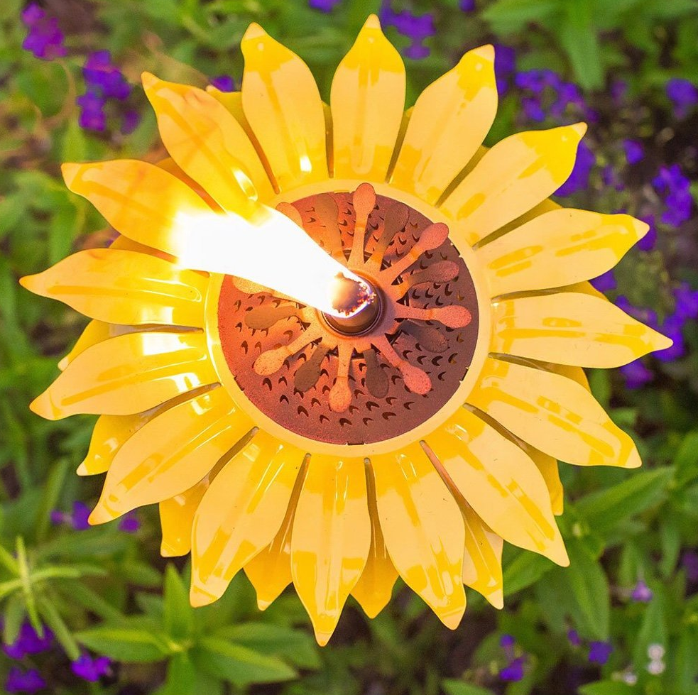 Sun flower torch