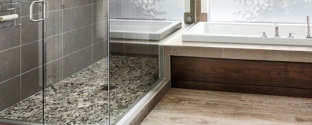 shower tiling