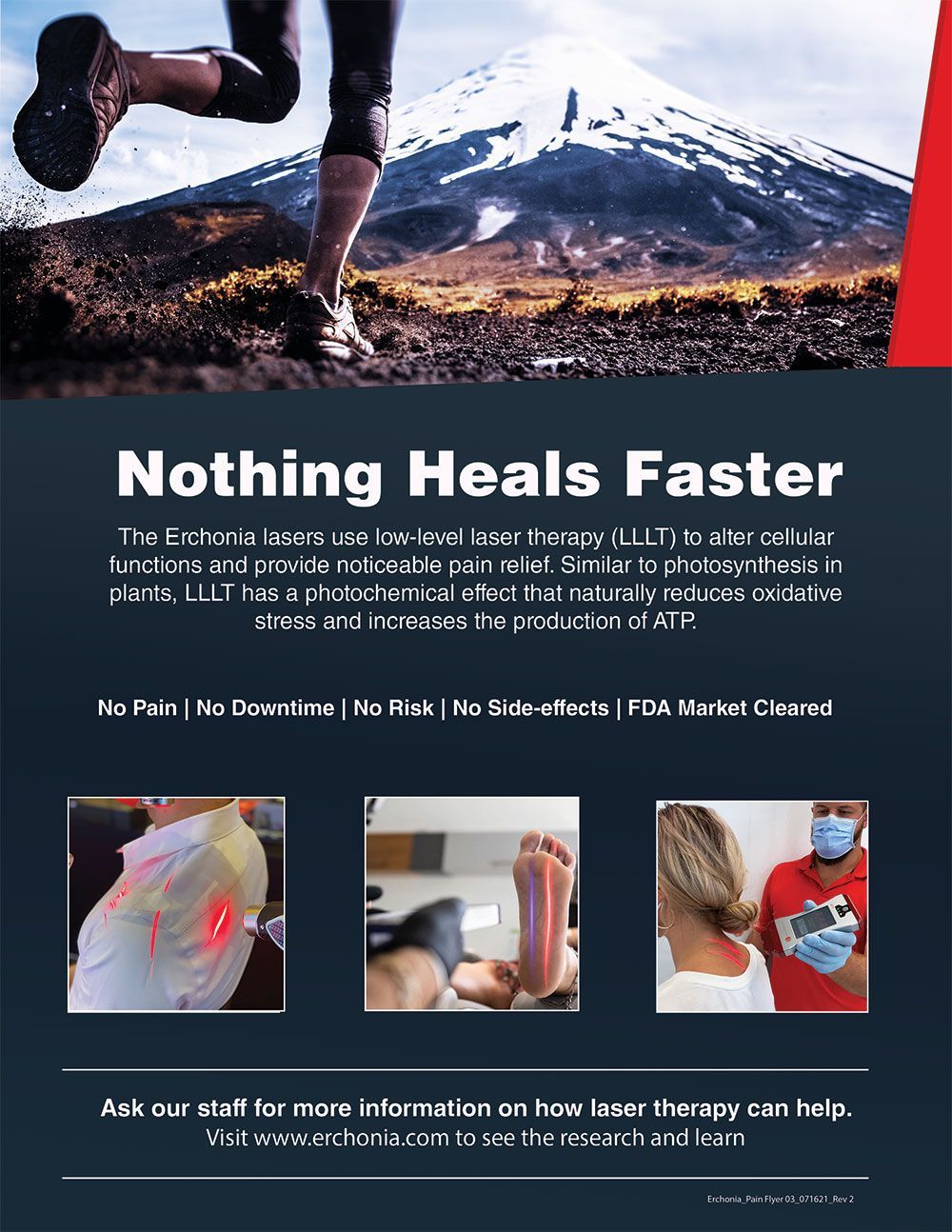 Nothing heals faster ad