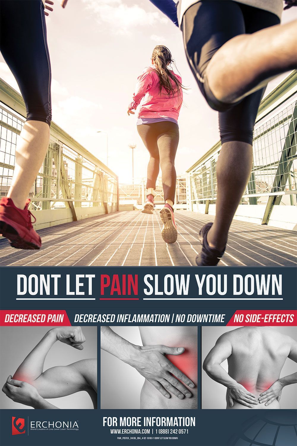 Don't let pain slow you down ad