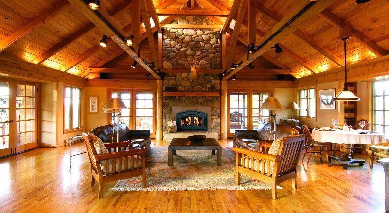 Wood Fireplace