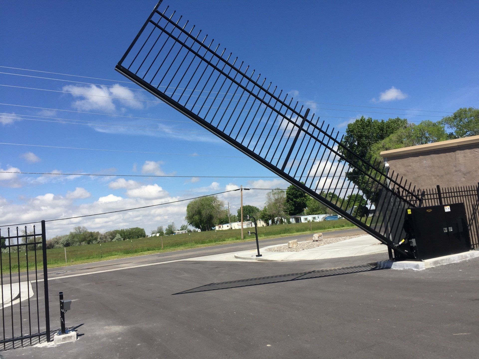 Aluminum fence and gate