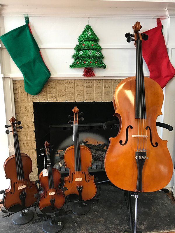 Cello , violin and viola
