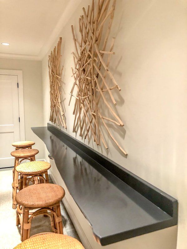 Bar table and chairs