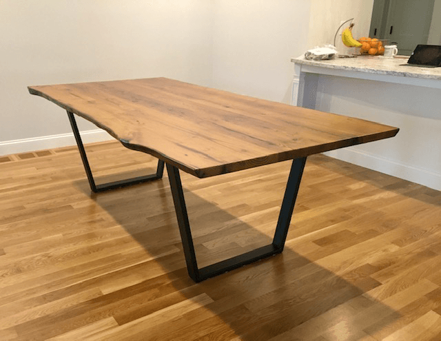 Custom wooden table