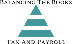 Balancing The Books Tax Payroll - Logo