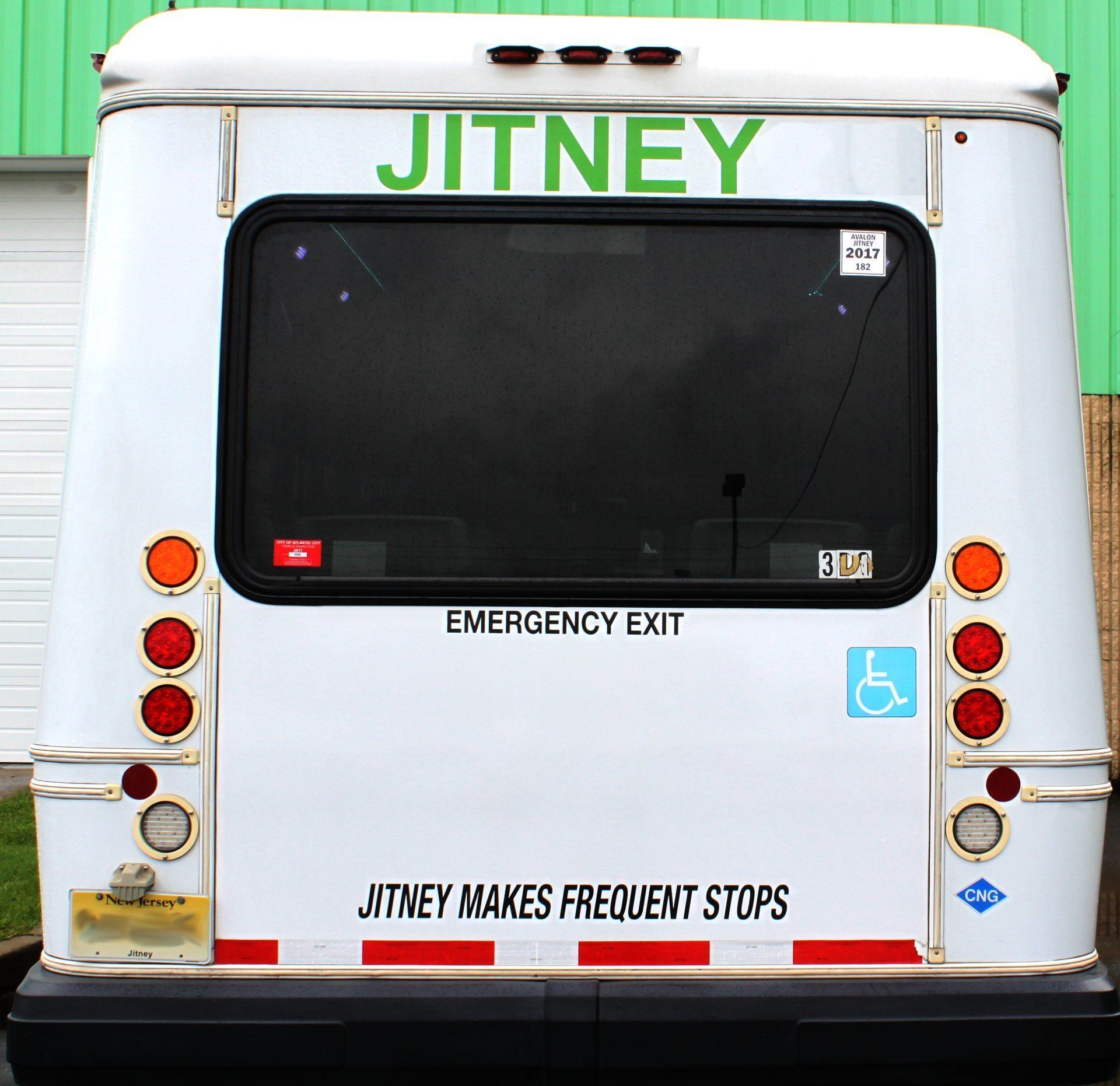 The rear side of our Sheppard model Jitney