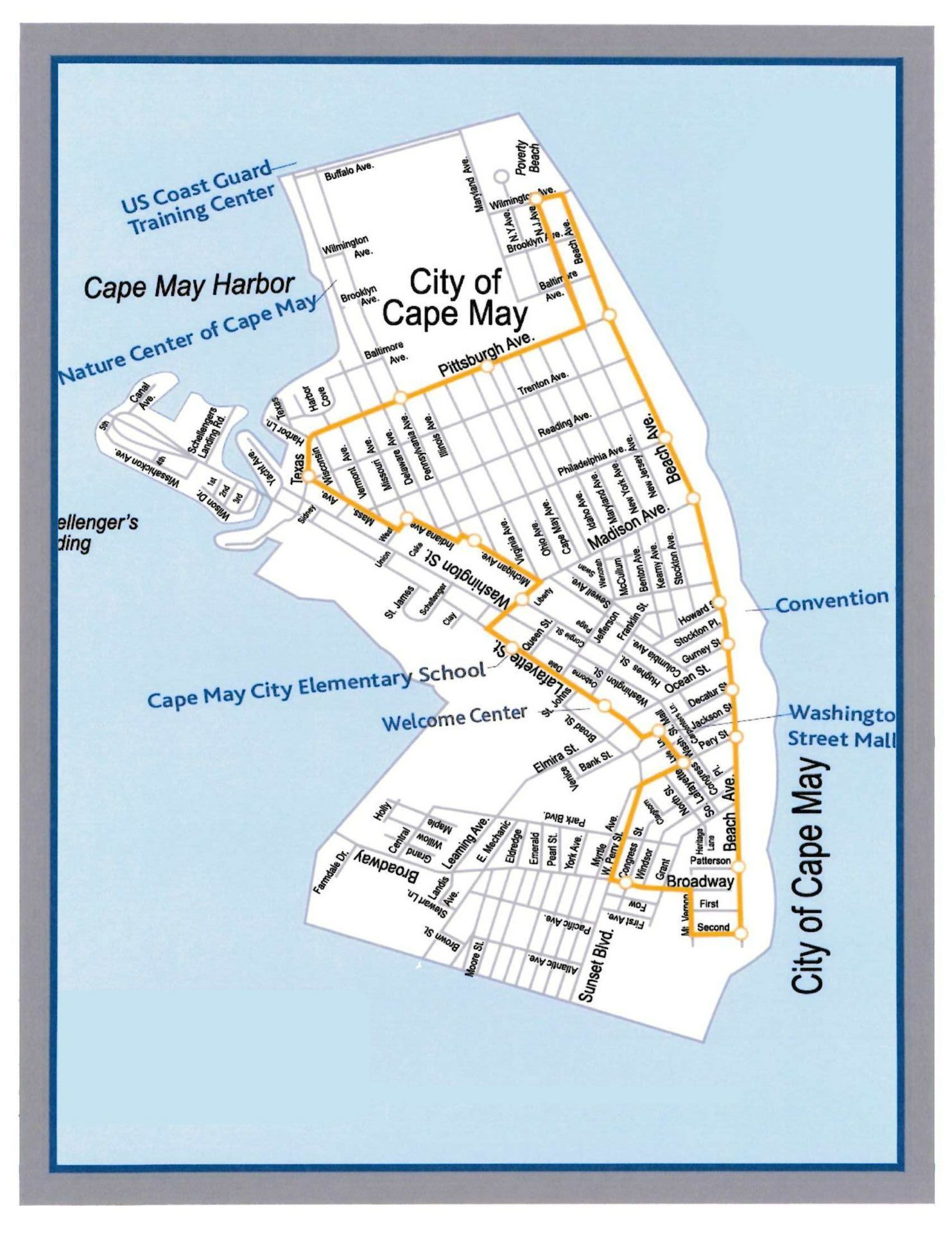 Cape May Routes