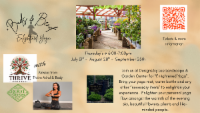 A flyer for a yoga class.