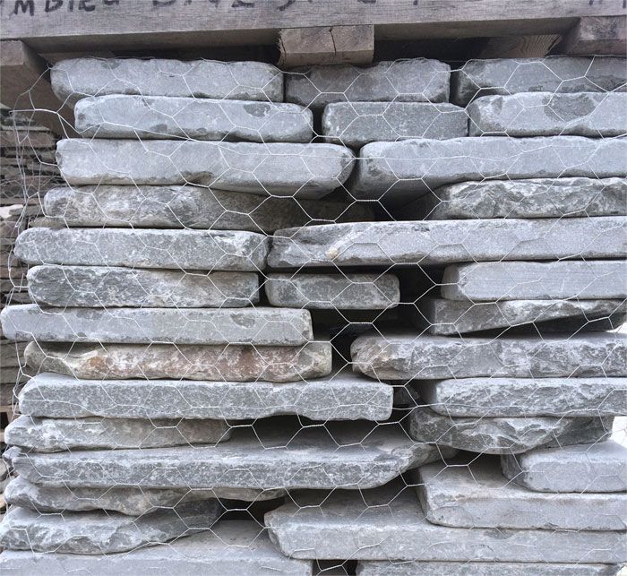 Tumbled Blue Garden Path