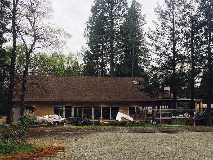 Commercial brown roofing