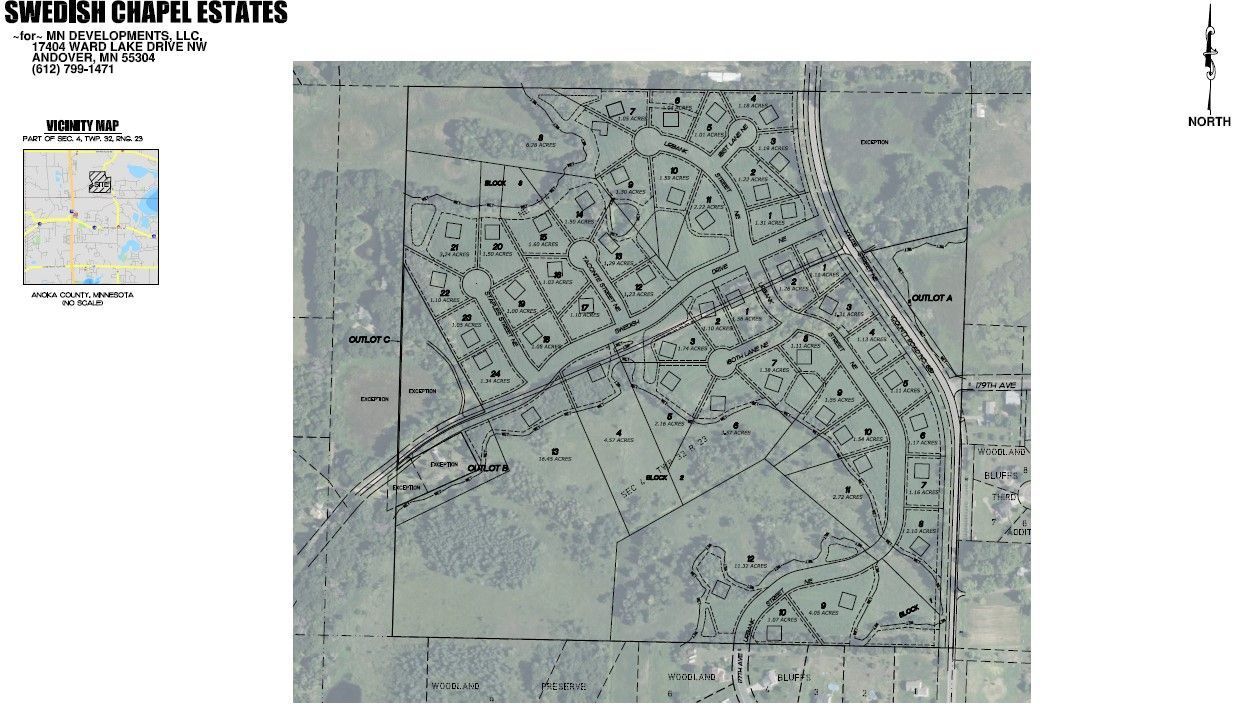 Swedish Chapel Estates Lots