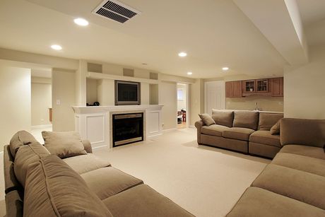 Living room - heating and air conditioning repairs
