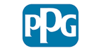 PPG logo: White 