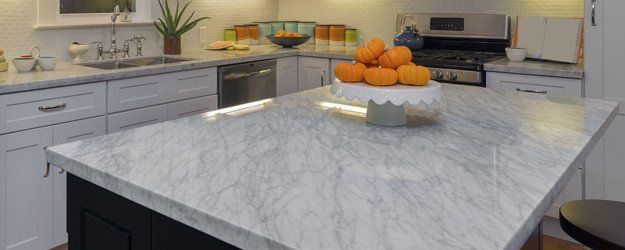 Custom designed kitchen countertops