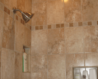 Bathroom tiles