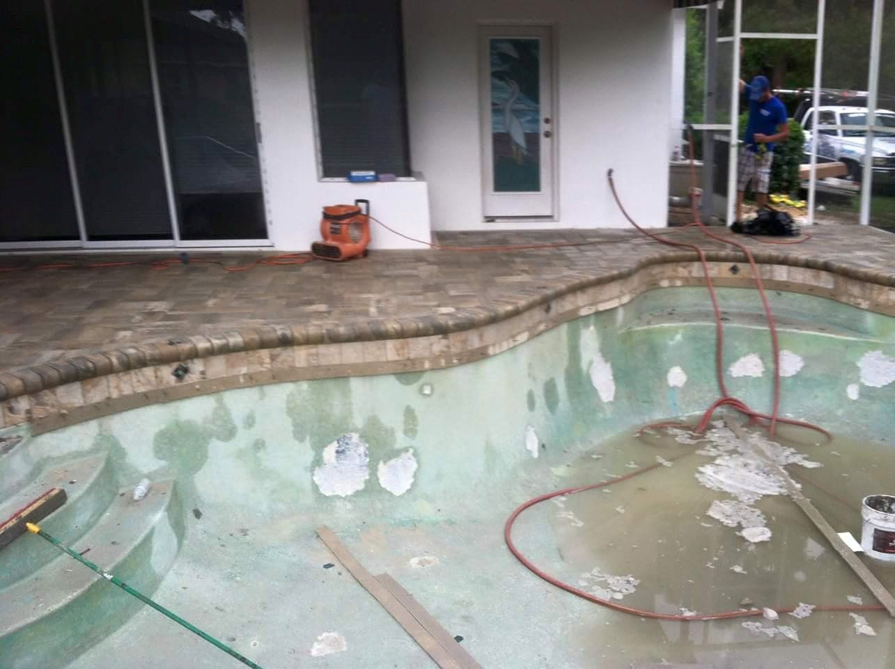 Swimming pool renovation
