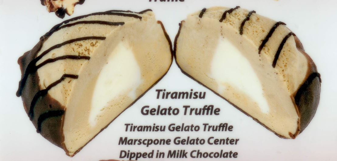 Tiramisu Gelato Truffle