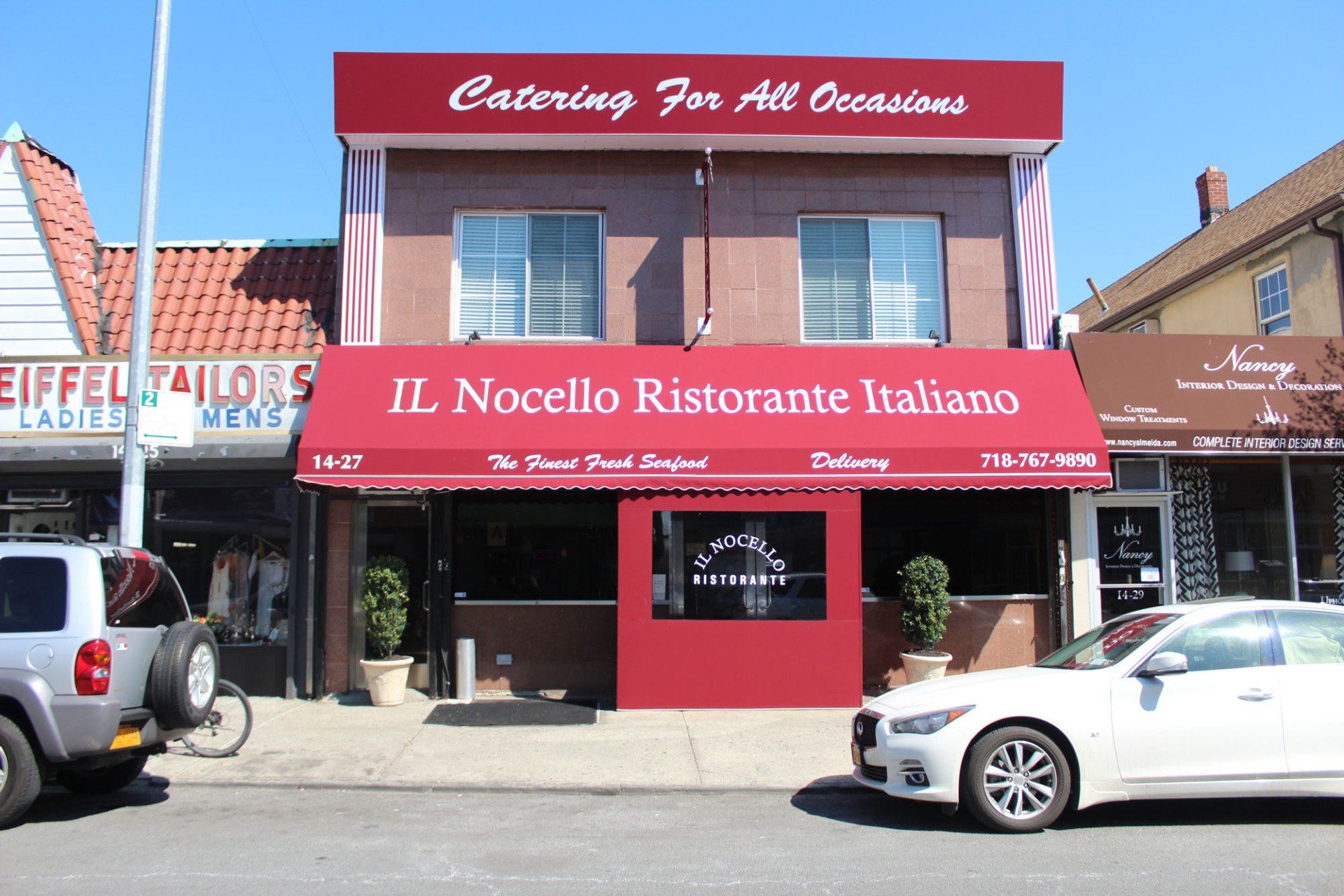 Restaurant storefront