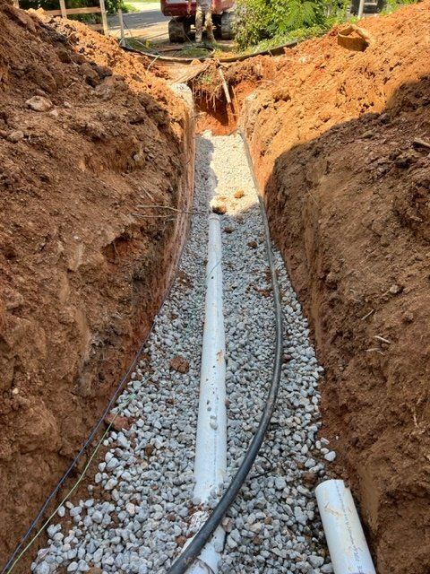 main water line installation