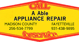 A Able Appliance Repair - Logo